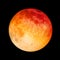 Red Moon closeup