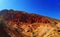 The red mountains of Issyk-Kul