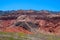 Red mountains valley Quebrada near Cafayate in Argentina