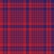 Red and Navy Plaid Tartan Seamless Pattern