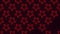 Red neon stars in rows on black gradient