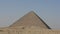 The red north pyramid of Dahshur of king Sneferu, named for the rusty reddish hue of its red limestone stones