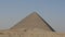 The red north pyramid of Dahshur of king Sneferu, named for the rusty reddish hue of its red limestone stones