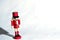 Red nutcracker Christmas decoration