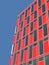 Red office building