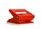 Red office hole punch