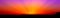 Red, orange and purple sunset