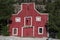 Red Ouray Livery Barn, Ouray, Colorado, USA