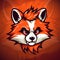 Red Panda Mascot Logo: Vector Illustration with Modern Concept for Badge, Emblem, and T-Shirt Printing