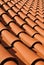Red pantiles on roof