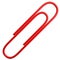 Red Paper Clip Paperclip