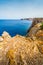 Red Peak and Iron Cape in Minorca, Spain