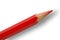 Red pencil closeup