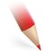 Red pencil point