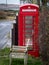 Red Phone box shop on Bute