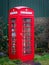 Red Phone box shop in Bute, Scotland