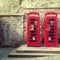 Red phone boxes