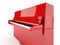 Red piano