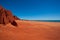 Red Pindan Cliffs at James Price Point, Kimberley, Western Australia