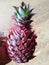 Red pineapple nice picture