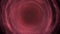 Red Pink Energy Circles Tunnel Background