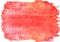 Red pink orange white Rorschach test, watercolor, monotype, abstract colorful symmetric painting, texture background for your