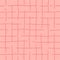 red, pink, pale background with brush texture effect, weave plaid style fine broken lines. Irregular check repeat