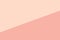 Red pink two color soft paper pastel background, minimal flat lay style for fashionable cosmetics pastel color top view