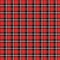 Red Plaid pattern. Scottish pattern in red and white cage. Scottish cage. Traditional Scottish checkered backgr