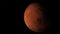 Red planet Mars. Space exploration