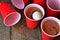 Red Plastic Drinking Cups