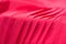 Red pleat fabric background