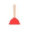 Red plunger icon