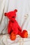 Red Plush Teddy Bear