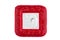 Red pocket mirror