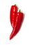 Red pointed peppers