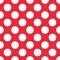 Red Polka Dot seamless pattern. For plaid, tablecloths, clothes, shirts, dresses, paper, bedding, blankets, quilts and