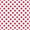 Red polka dots pattern