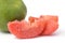 Red pomelo pulp fruit