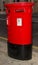 Red Post Box located at Piccadilly Street