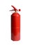 Red powder fire extinguisher