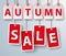 Red Price Stickers Autumn Sale