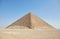 The Red Pyramid of Dahshur, the world's first true pyramid that was built by 4th Dynasty pharaoh Sneferu