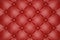 Red quilted leather pattern