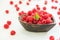 Red rasberries fruit
