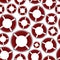 Red rescue circle pattern