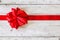 Red ribbon Christmas background