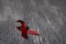 Red ribbon for the fight against AIDS