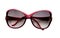 Red rimmed vintage sunglasses