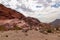 Red Rock Canyon - Close up view of rock formation of Aztec sandstone slickrock rock formation on the Calico Hills Tank Trail